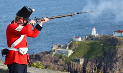 Musket Salute St John's Newfoundland